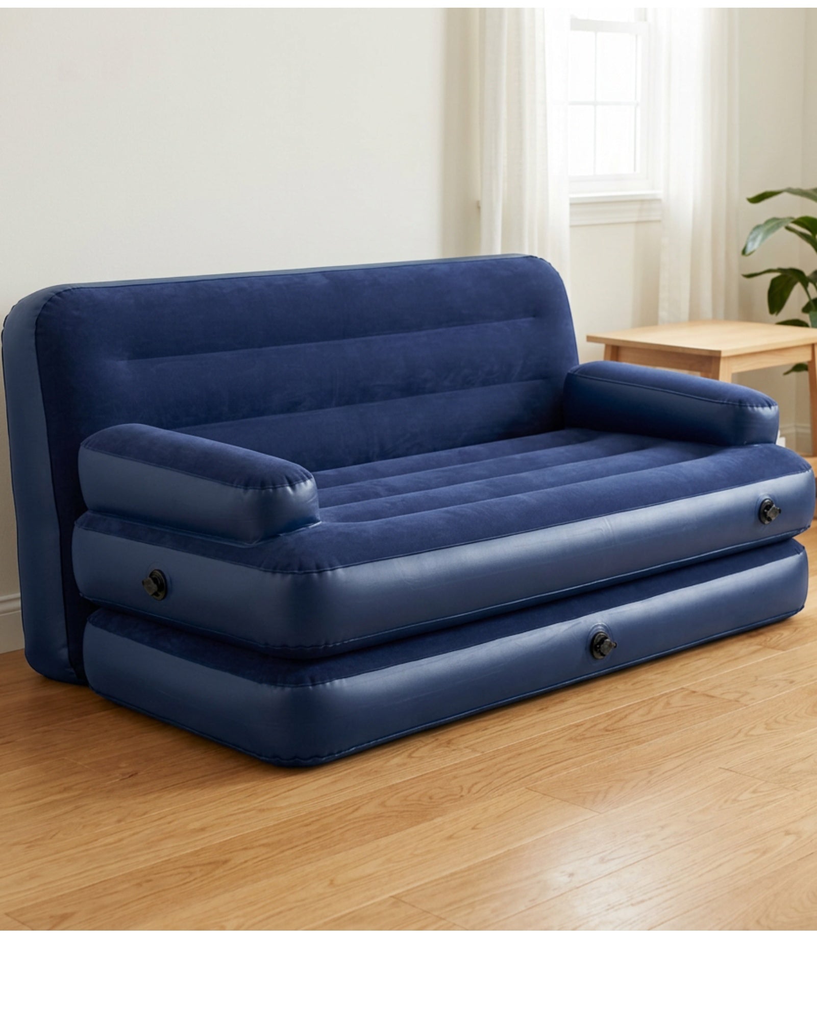 Gwhnk Convertible Inflatable Sofa Bed Navy - Lifestyle view
