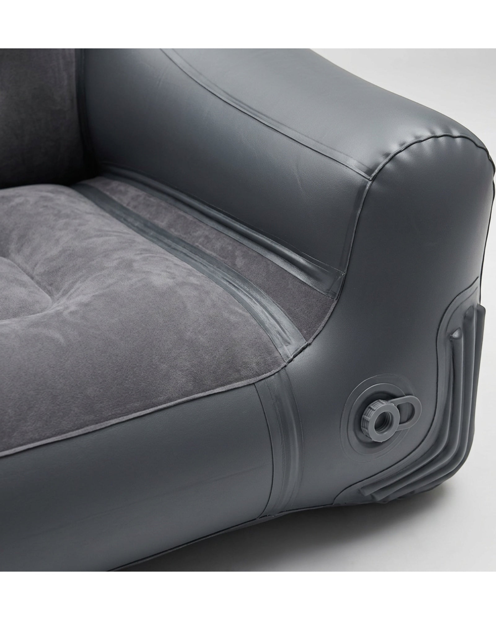 Gwhnk Two Seat Inflatable Sofa Charcoal - Detail view